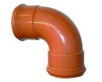 160mm Double Socket Drain Bend 87.5dg